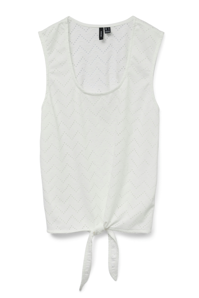 VMTHAS SL TIE TOP JRS GA VO 10328124 SNOW WHITE